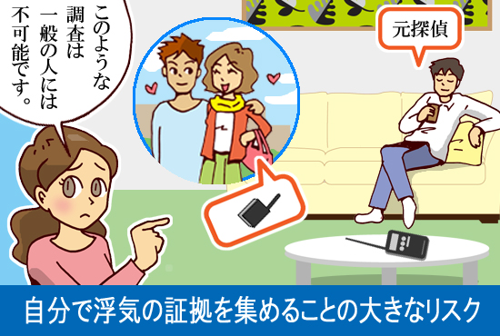 妻のカバンに盗聴器を忍ばせる夫