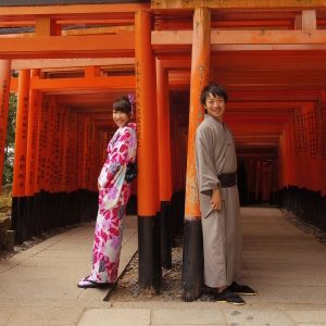 浴衣のカップル