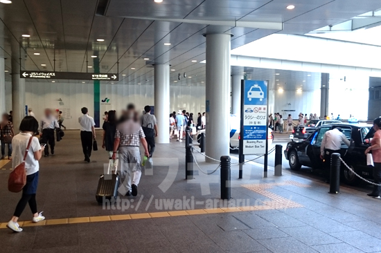 名古屋駅前タクシー乗り場