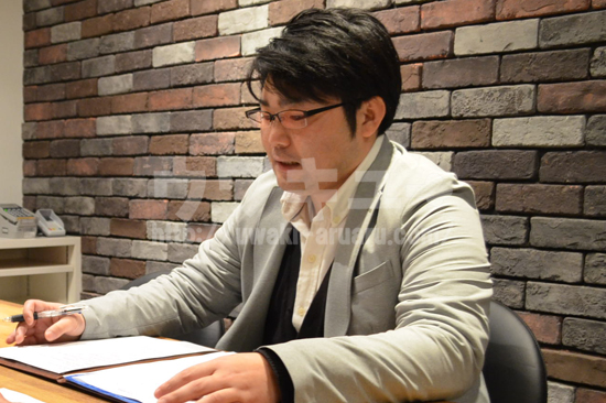 菊池さんにタント君の利用手順を取材