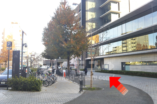 京都府医師会館前