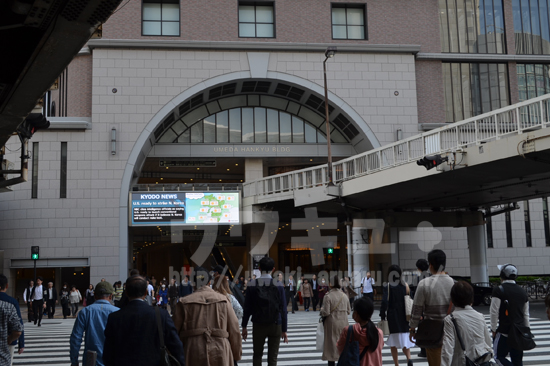 ビル前横断歩道
