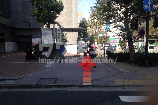 横浜駅西口方面