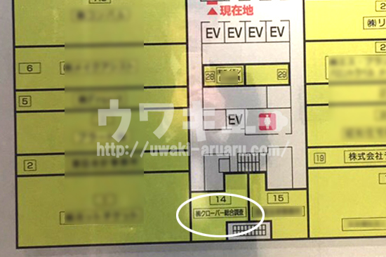 大阪駅前第三ビル10階フロア案内