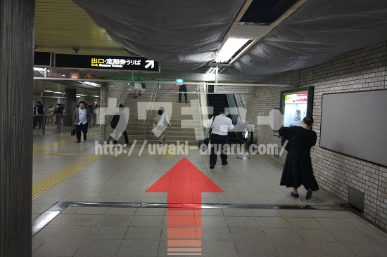 札幌大通駅構内