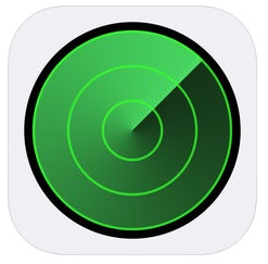 iphoneを探すアイコン